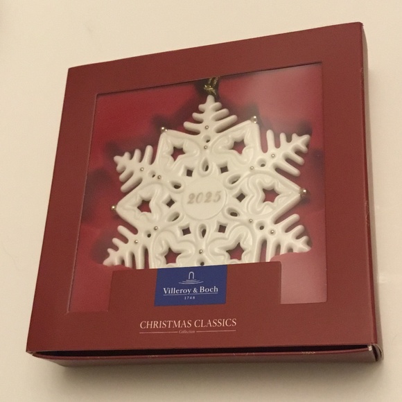 Villeroy and Boch Snowflake Ornament - Picture 3 of 4